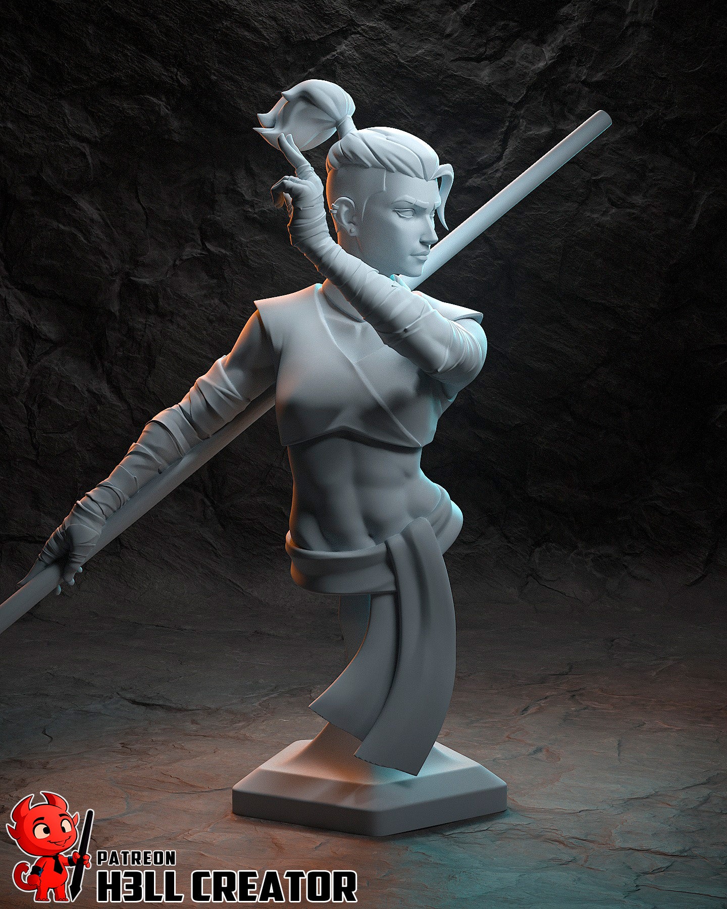 Beauregard | 3D Printed Resin Model | Unpainted or Hand-Painted