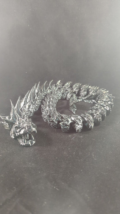 Midgard Serpent 29 1/2 Inch - 3D printed, Articulated
