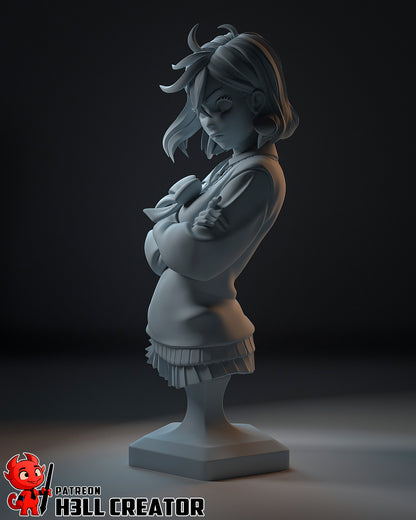 Momo Ayase | 3D Printed Resin Model | Unpainted or Hand-Painted