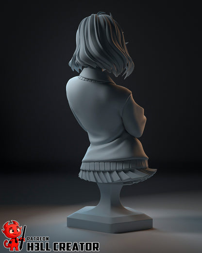 Momo Ayase | 3D Printed Resin Model | Unpainted or Hand-Painted