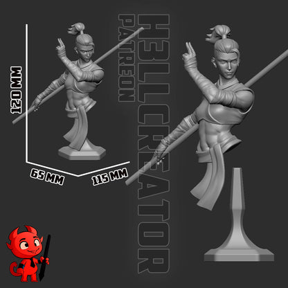 Beauregard | 3D Printed Resin Model | Unpainted or Hand-Painted