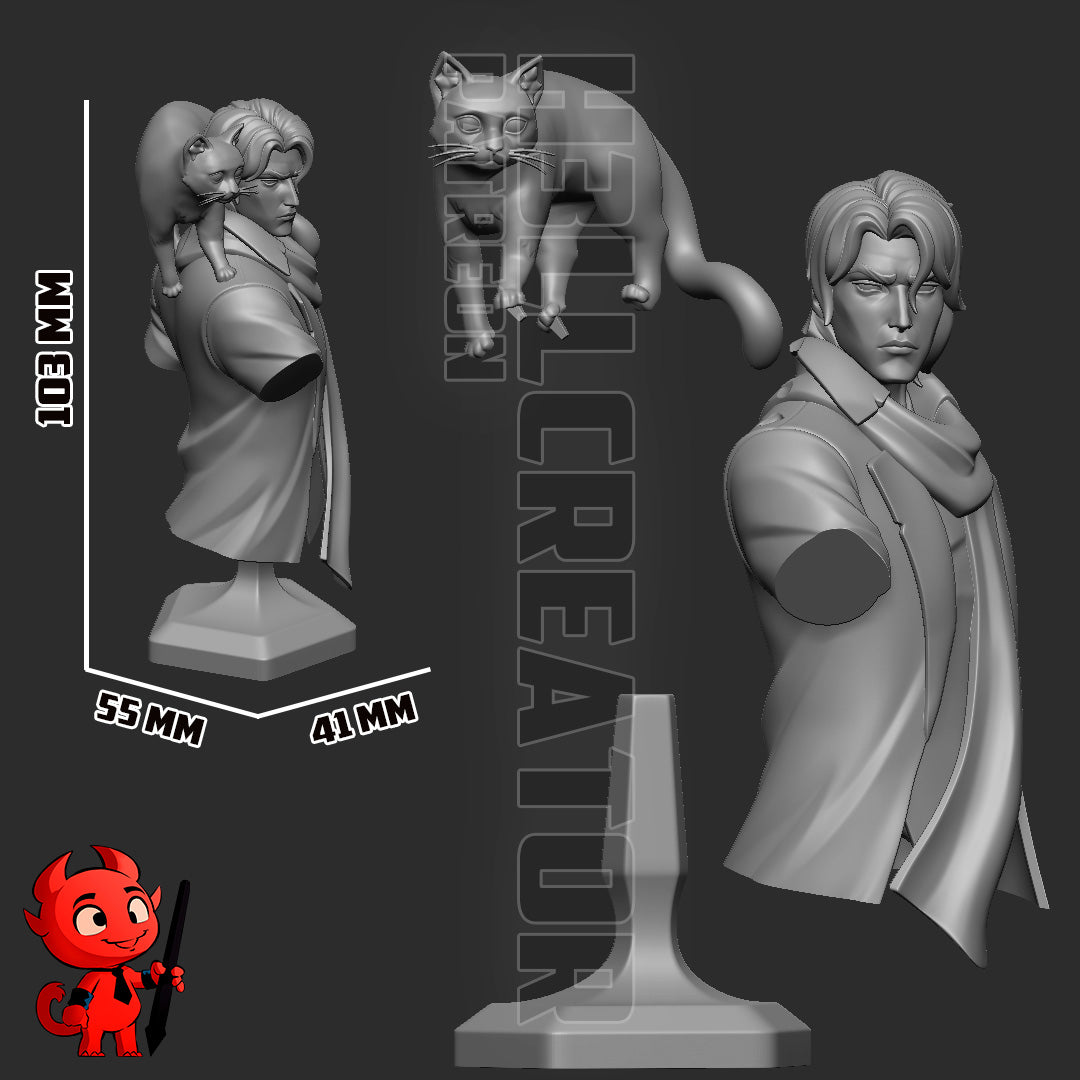 Caleb Widogast | 3D Printed Resin Model | Unpainted or Hand-Painted
