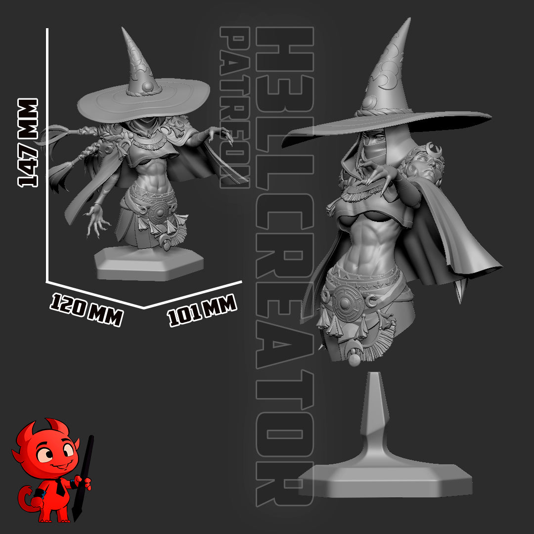 Hecate | 3D Printed Resin Model | Unpainted or Hand-Painted