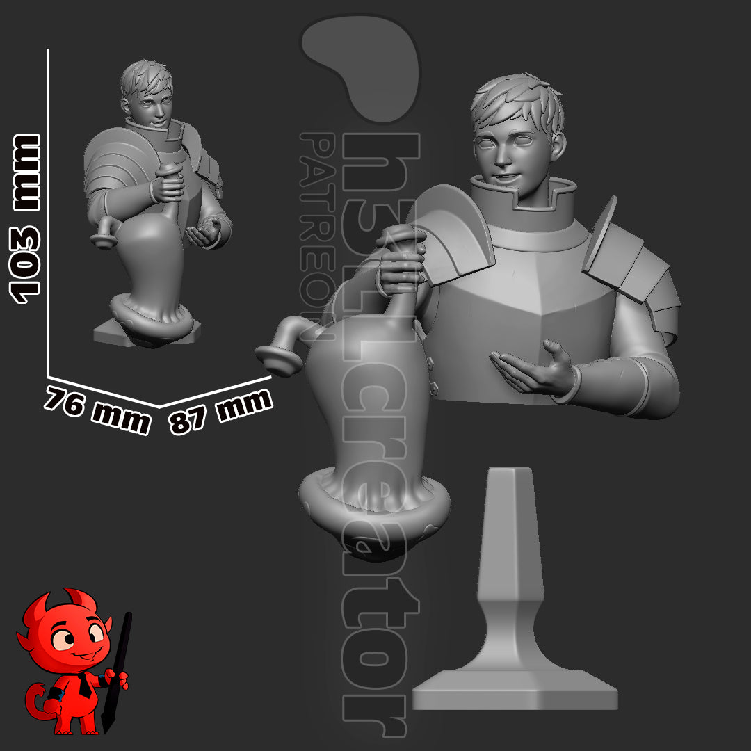 Laios | 3D Printed Resin Model | Unpainted or Hand-Painted