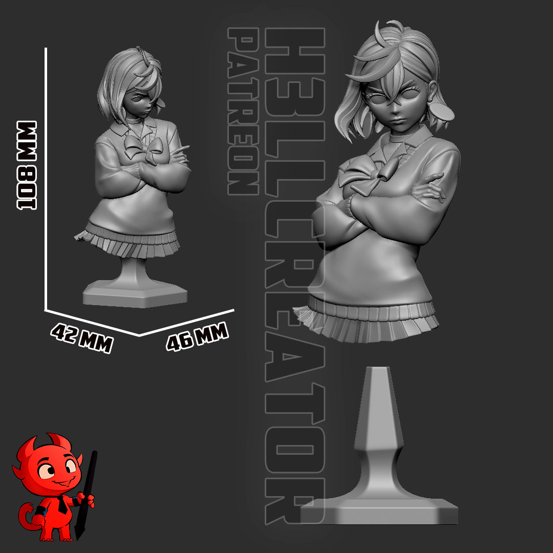 Momo Ayase | 3D Printed Resin Model | Unpainted or Hand-Painted
