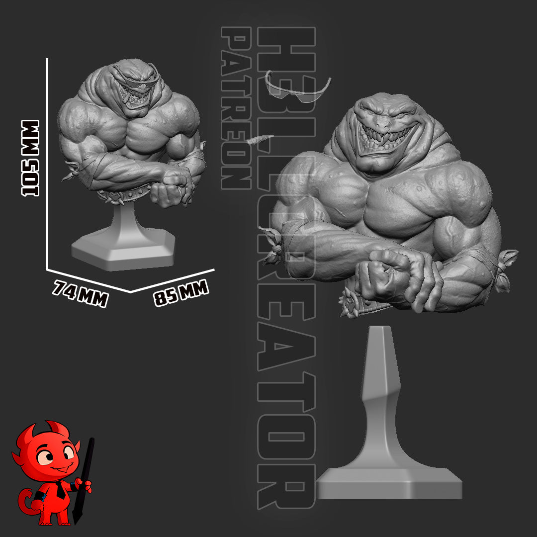 Rash | 3D Printed Resin Model | Unpainted or Hand-Painted