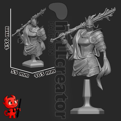 Rellana | 3D Printed Resin Model | Unpainted or Hand-Painted