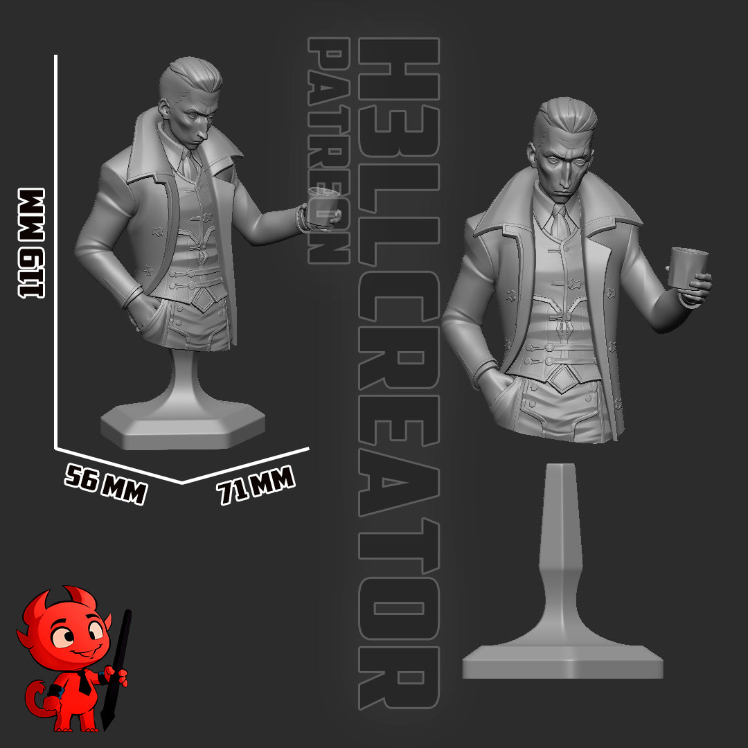 Silco | 3D Printed Resin Model | Unpainted or Hand-Painted
