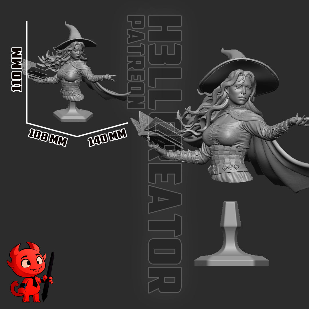 Tasha | 3D Printed Resin Model | Unpainted or Hand-Painted