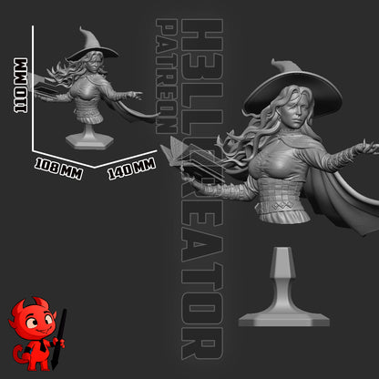 Tasha | 3D Printed Resin Model | Unpainted or Hand-Painted