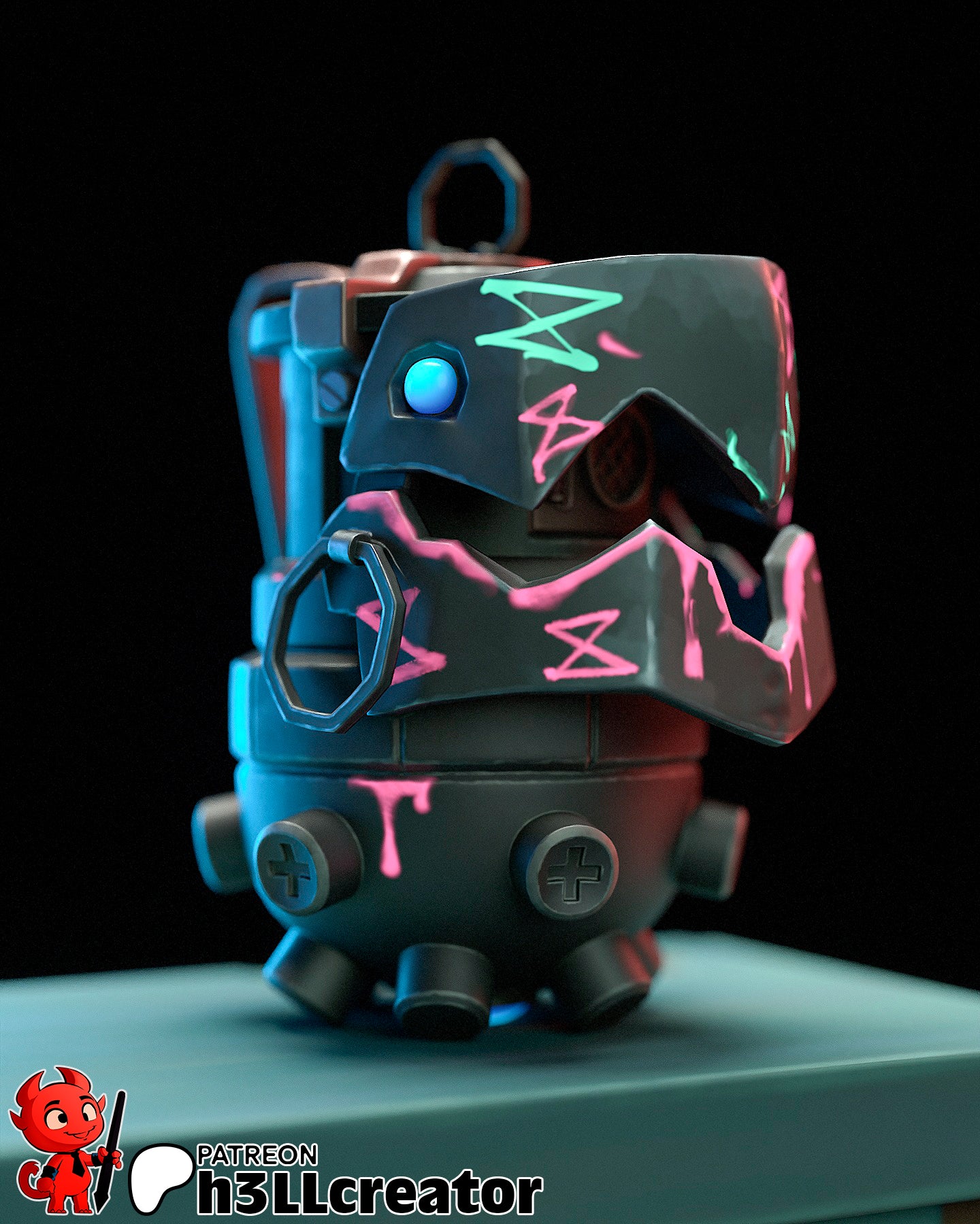 Caitlyn | 3D Printed Resin Model | Unpainted or Hand-Painted