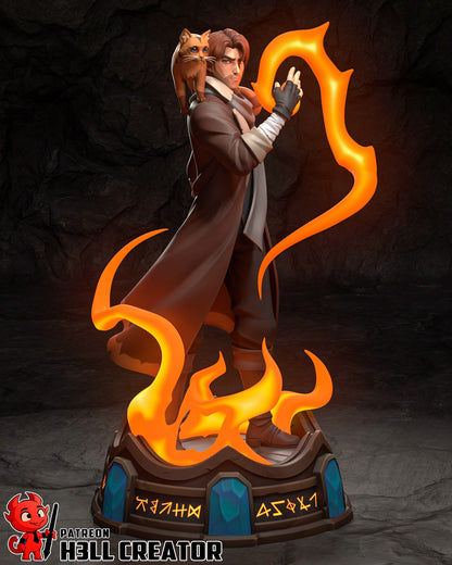 Caleb Widogast | 3D Printed Resin Model | Unpainted or Hand-Painted