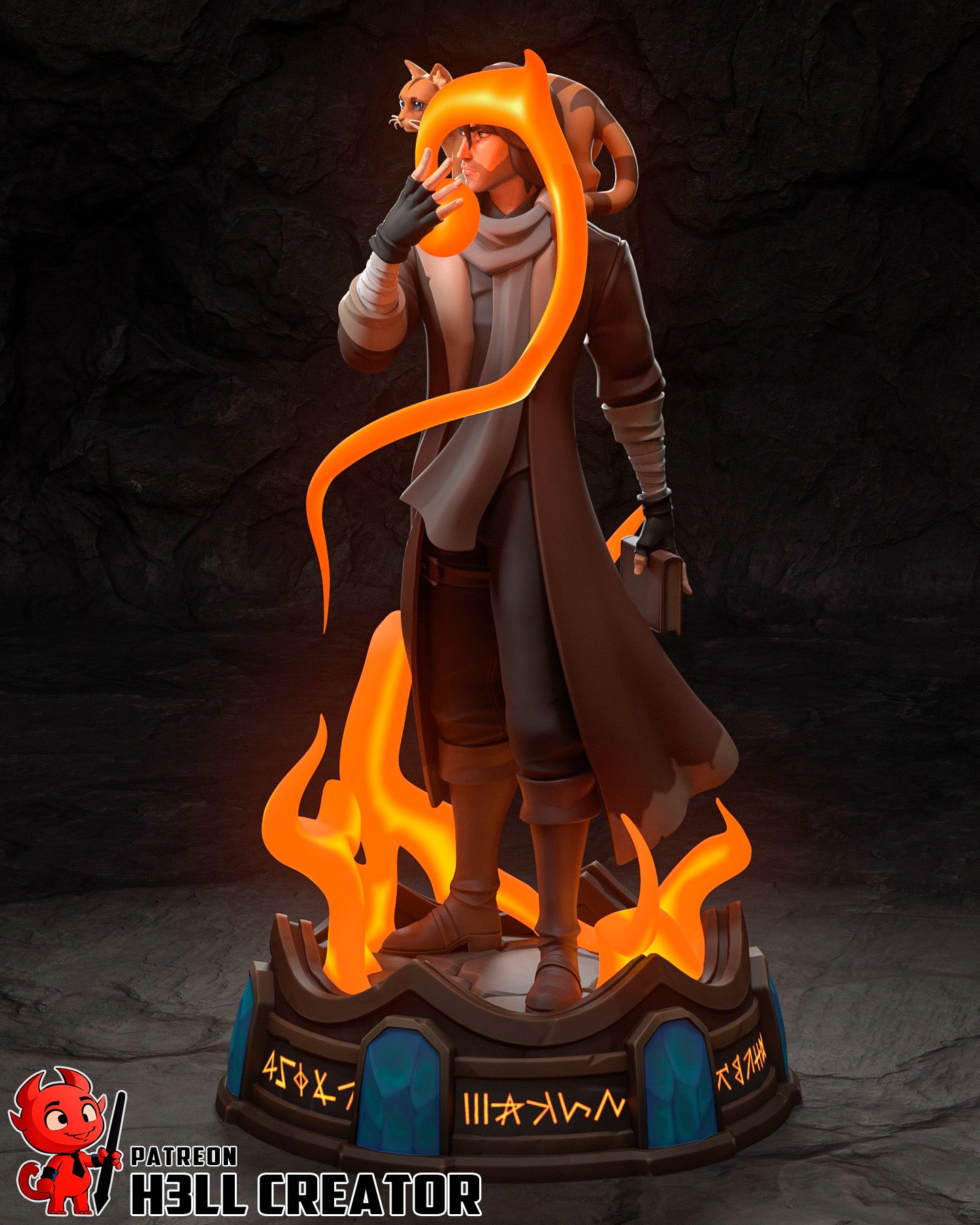 Caleb Widogast | 3D Printed Resin Model | Unpainted or Hand-Painted