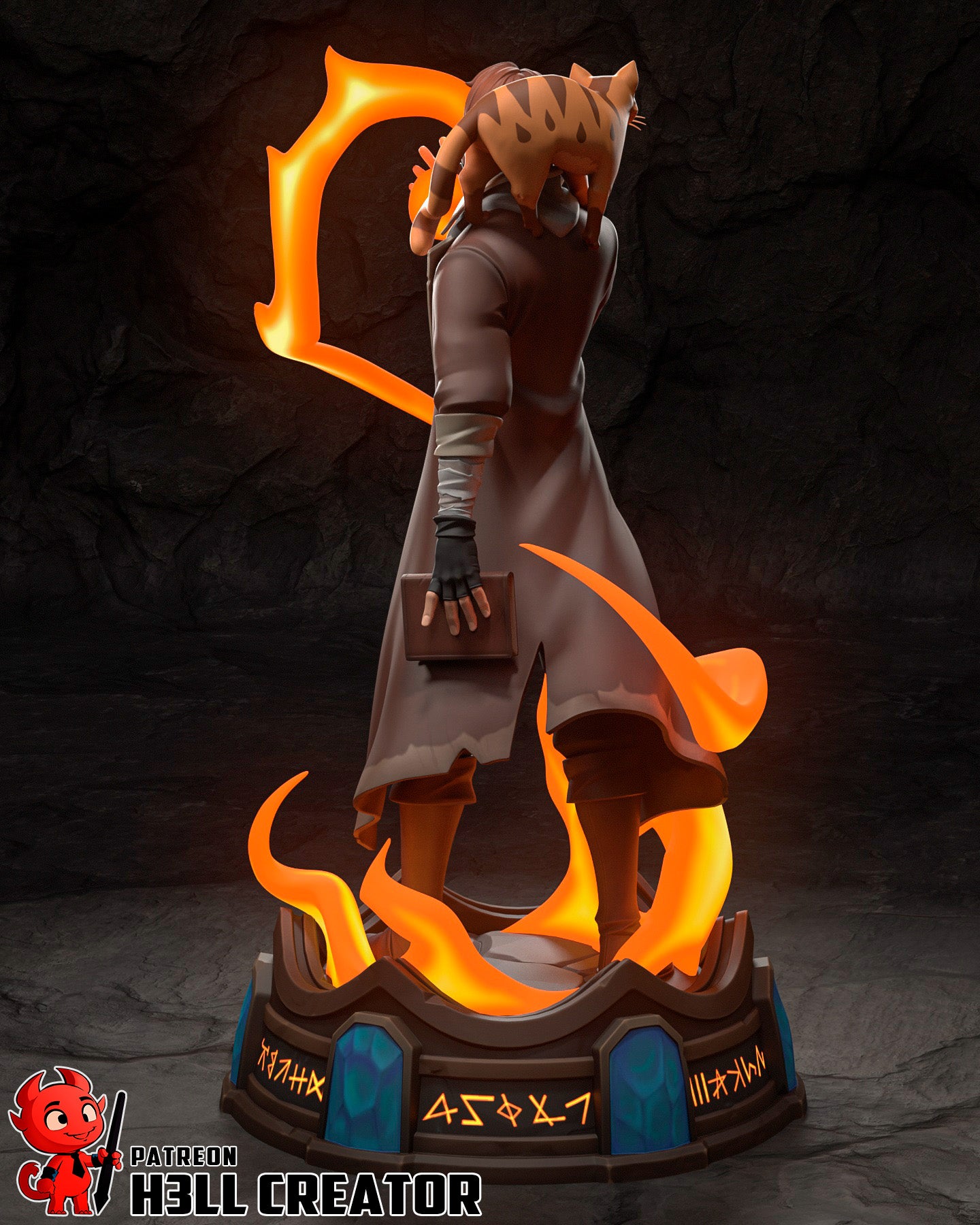 Caleb Widogast | 3D Printed Resin Model | Unpainted or Hand-Painted