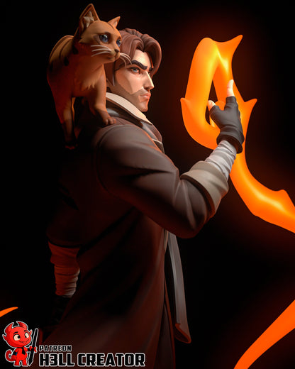 Caleb Widogast | 3D Printed Resin Model | Unpainted or Hand-Painted