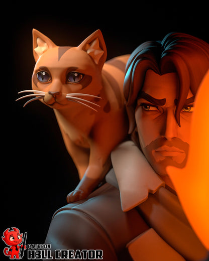 Caleb Widogast | 3D Printed Resin Model | Unpainted or Hand-Painted