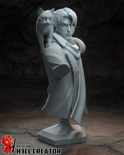 Caleb Widogast | 3D Printed Resin Model | Unpainted or Hand-Painted