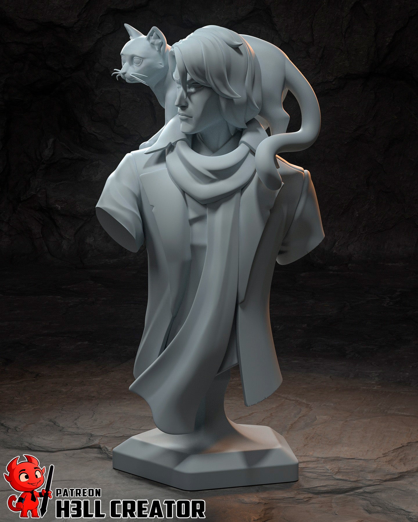 Caleb Widogast | 3D Printed Resin Model | Unpainted or Hand-Painted