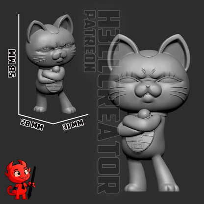 Momo Ayase | 3D Printed Resin Model | Unpainted or Hand-Painted