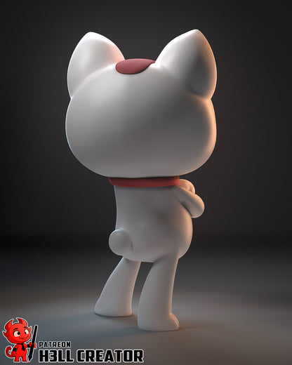 Momo Ayase | 3D Printed Resin Model | Unpainted or Hand-Painted