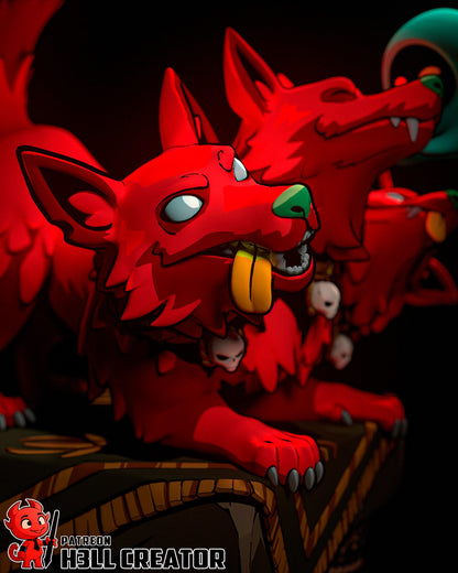 Cerberus | 3D Printed Resin Model | Unpainted or Hand-Painted