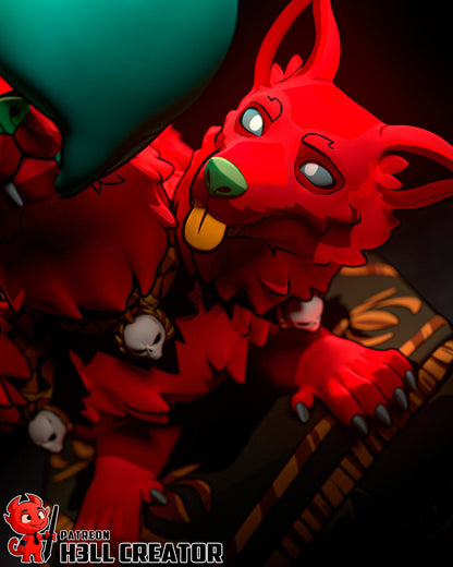 Cerberus | 3D Printed Resin Model | Unpainted or Hand-Painted
