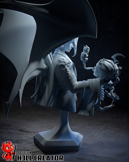Chaos | 3D Printed Resin Model | Unpainted or Hand-Painted