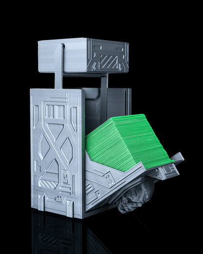 Core Decay Deck Box  | 3D Printed TCG Storage | Gothic Cyberpunk style