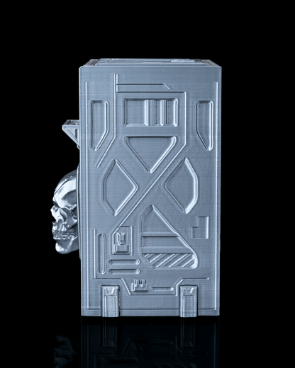 Core Decay Deck Box  | 3D Printed TCG Storage | Gothic Cyberpunk style