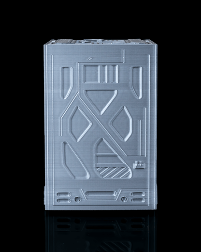 Core Decay Deck Box  | 3D Printed TCG Storage | Gothic Cyberpunk style