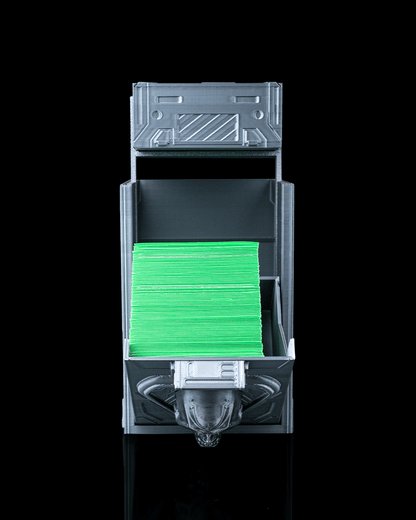 Core Decay Deck Box  | 3D Printed TCG Storage | Gothic Cyberpunk style