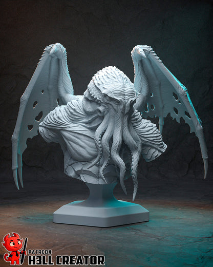 Cthulhu | 3D Printed Resin Model | Unpainted or Hand-Painted