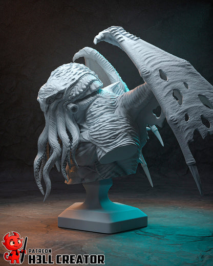 Cthulhu | 3D Printed Resin Model | Unpainted or Hand-Painted
