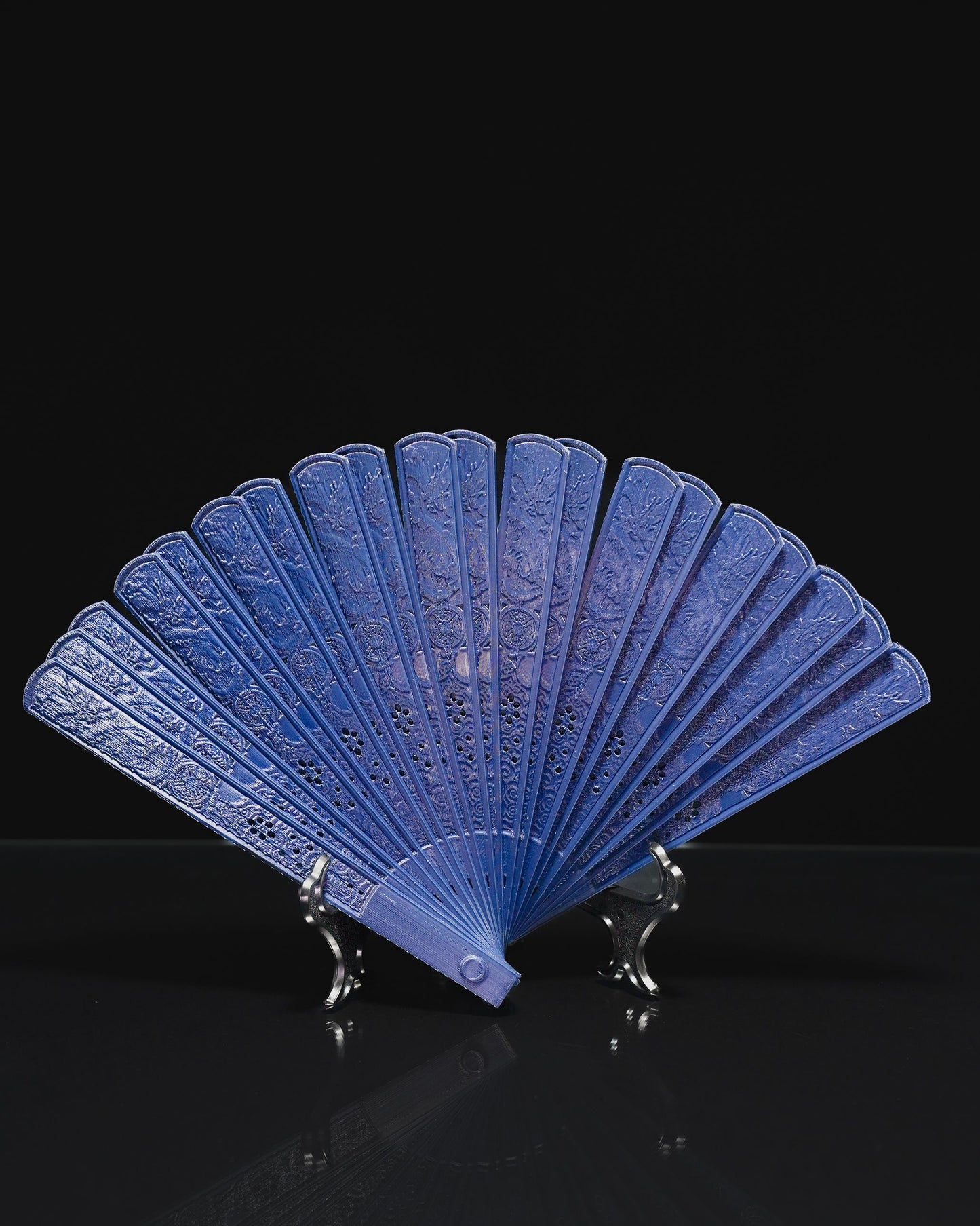 Zhe Shan Hand Fan - 3d printed