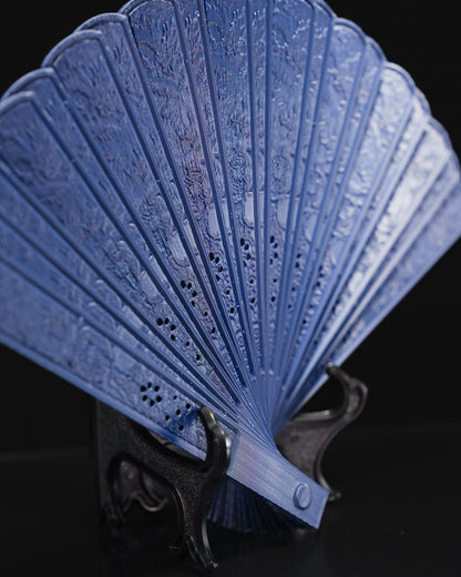 Zhe Shan Hand Fan - 3d printed