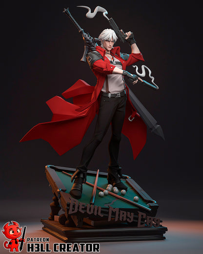 Dante | 3D Printed Resin Model | Unpainted or Hand-Painted