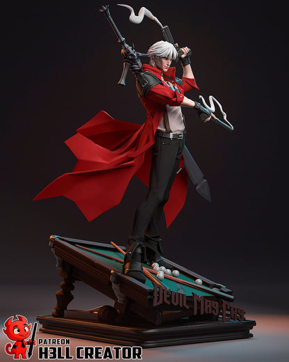 Dante | 3D Printed Resin Model | Unpainted or Hand-Painted