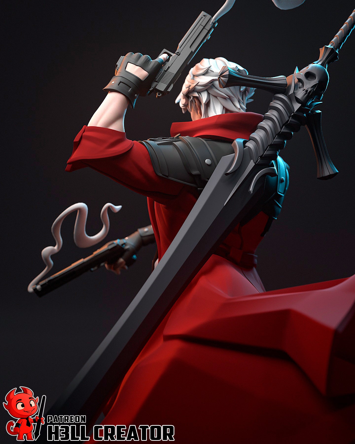 Dante | 3D Printed Resin Model | Unpainted or Hand-Painted