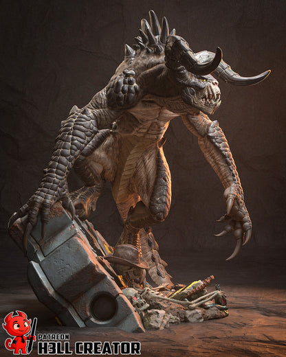 Deathclaw | 3D Printed Resin Model | Unpainted or Hand-Painted