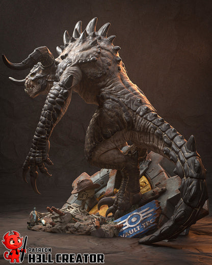 Deathclaw | 3D Printed Resin Model | Unpainted or Hand-Painted