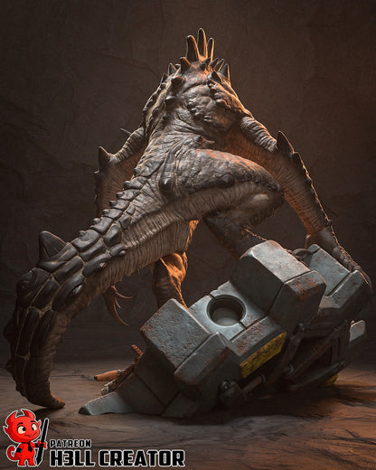 Deathclaw | 3D Printed Resin Model | Unpainted or Hand-Painted