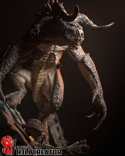 Deathclaw | 3D Printed Resin Model | Unpainted or Hand-Painted