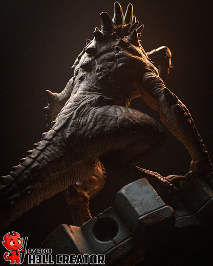 Deathclaw | 3D Printed Resin Model | Unpainted or Hand-Painted