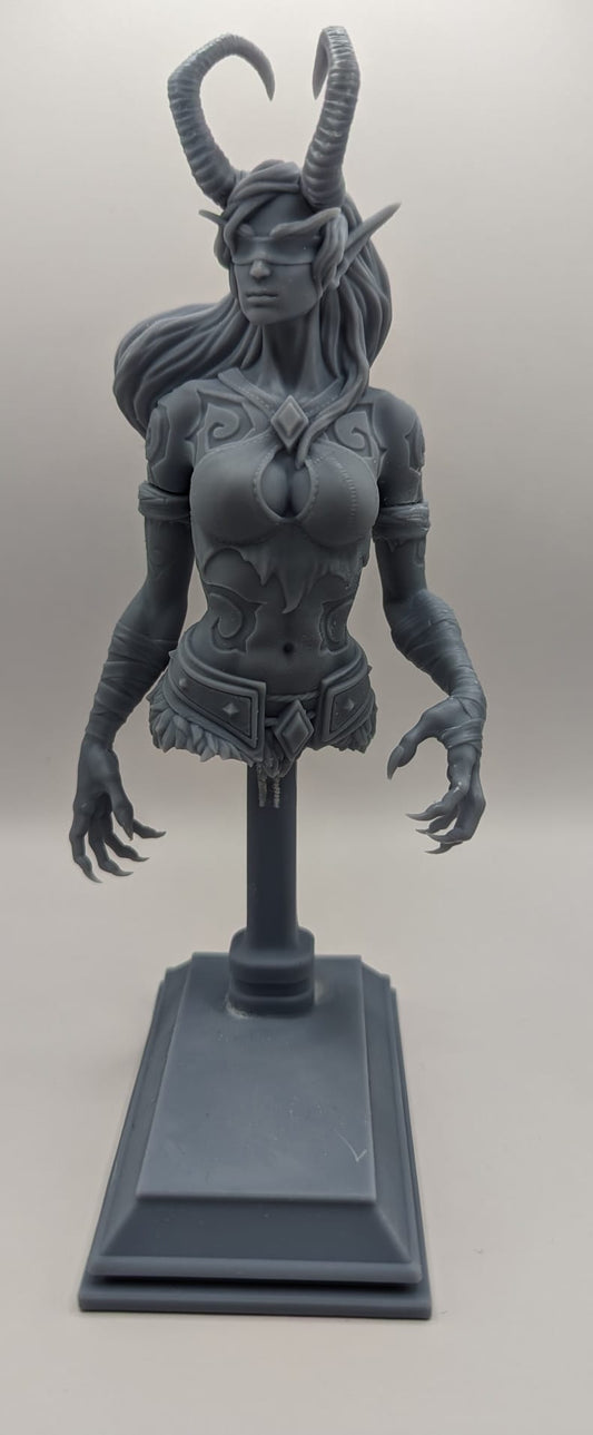 Fantasy Character Bust - Desk Statue, Model, Ornament