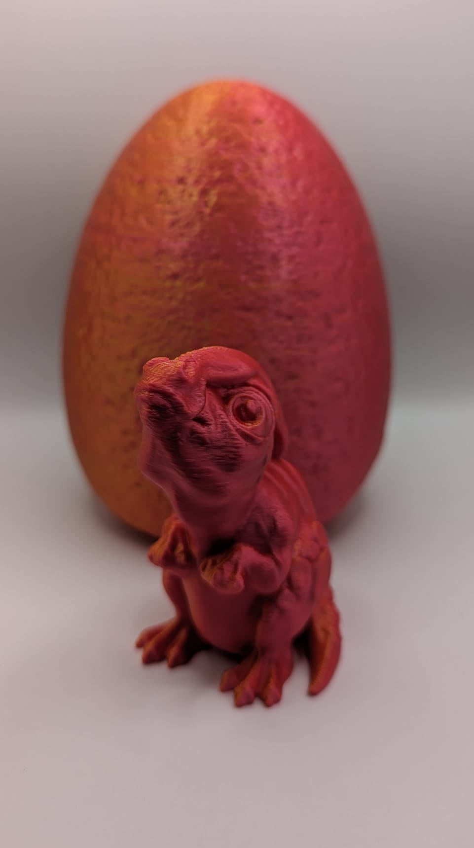 Dinosaur Egg with Dinosaur inside! - 3D Printed