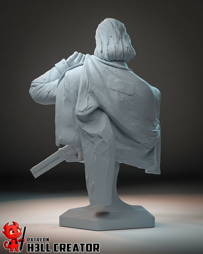 Disco Elysium | 3D Printed Resin Model | Unpainted or Hand-Painted