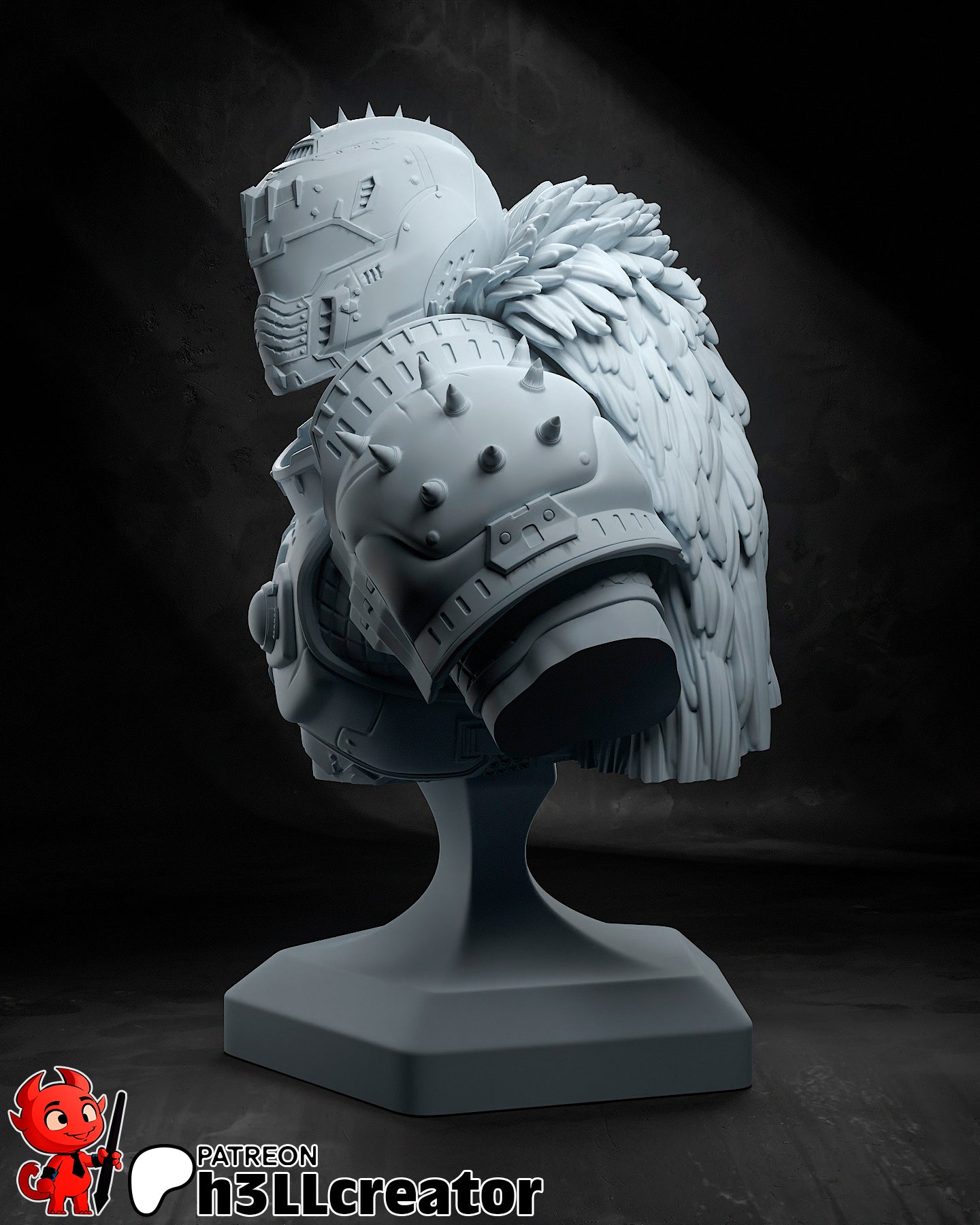 Doom Guy | 3D Printed Resin Model | Unpainted or Hand-Painted