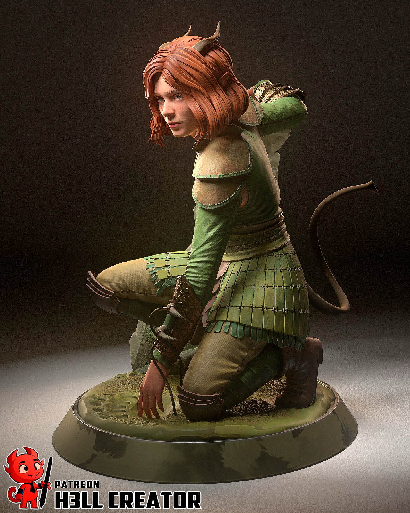 Doric | 3D Printed Resin Model | Unpainted or Hand-Painted