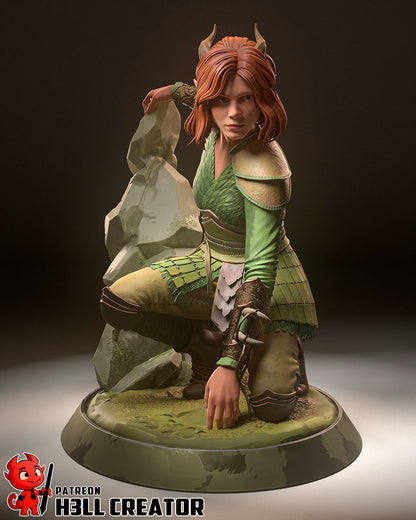 Doric | 3D Printed Resin Model | Unpainted or Hand-Painted