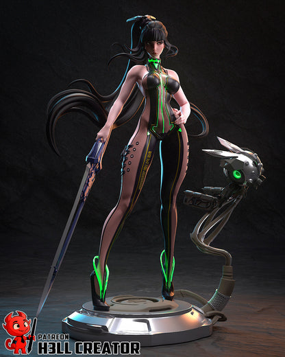 EVE | 3D Printed Resin Model | Unpainted or Hand-Painted